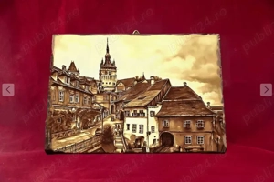 Tablou cetatea Sighisoara