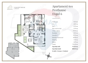 Penthouse de lux cu rooftop și lift privat I Elegant House Brașov - imagine 17