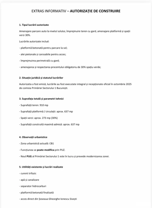 Vanzare teren stradal Sisesti  - imagine 5