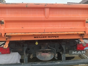 Vand Man 7,5t TGL 8.250 baculabila de fabrica Meiller kipper originala, merge foarte, - imagine 5