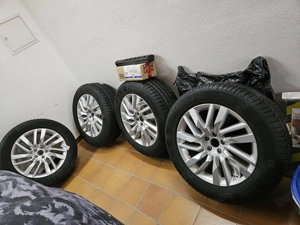 Jante Roti 19 Iarna VW Touareg Originale / Anvelope Iarna 255 55 R19 - NOI si nemontate pe auto