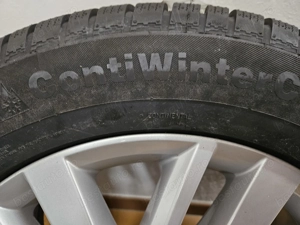 Jante Roti 19 Iarna VW Touareg Originale / Anvelope Iarna 255 55 R19 - NOI si nemontate pe auto - imagine 4