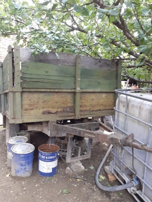 Vanzare utilaje agricole (remorca monoax, plug) + utilaj tamplarie 