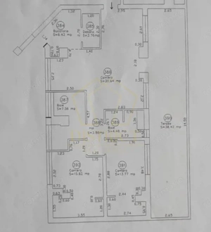 Apartament spatios cu 3 camere | Terasa 38.42 | Complex Ring | Aradului - imagine 15