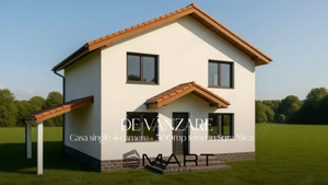 Casa 4 camere 130mp + 500mp teren zona 