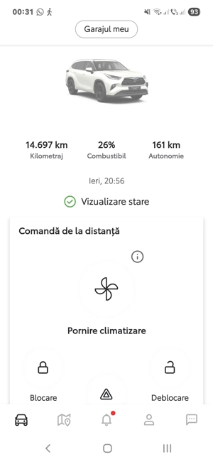 Toyota Highlander alb perlat Luxury Full - imagine 4