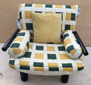 Fotoliu Extensibil confortabil; Pat cu Saltea 190x80 cm