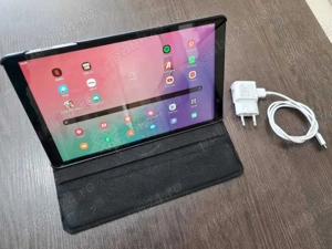 tableta cu SIM 4G Samsung Galaxy Tab A 10.1 + alimentator + husa + cutie originala - imagine 1