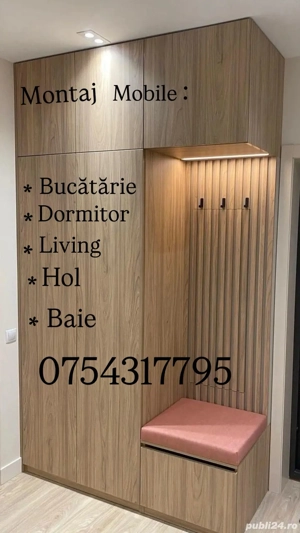Montaj mobila, parchet, usi