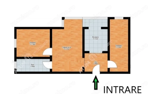 Apartament cu 3 camere la etajul 2 in zona Terezian din Sibiu - imagine 9