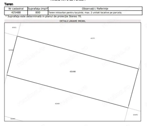 COMISION 0% | Teren Intravilan | Mosnita Veche | 800 mp | 16 mp Front - imagine 3