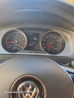 VW GOLF 7, 2015, 1.2 TSI 105 cp, Bluemotion Technology - imagine 8