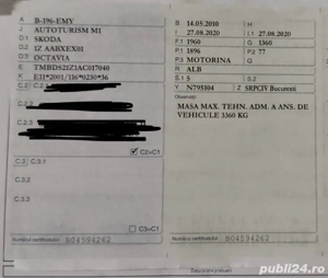 Skoda Octavia 1.9 Diesel, 77Kw, 05 2010 - imagine 5