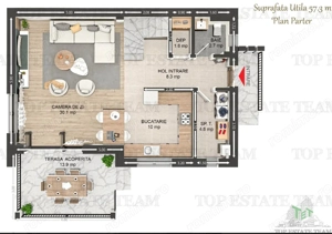 Vila individuala cuplata, in complex rezidential modern, cu 4 camere, toate utilitatile, Drumul Tabe - imagine 7