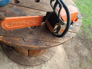 Vând drujba Stihl 023 originala - imagine 5