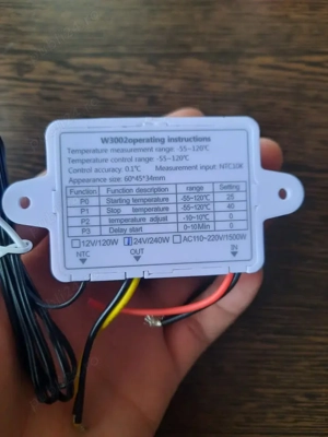 Termostat, temporizator - imagine 4