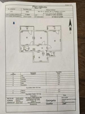 apartament 3 camere decomandat