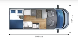 Autovan Giotti 60T Citroen  - imagine 5