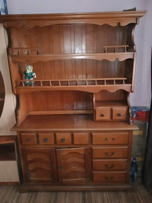 biblioteca lemn masiv