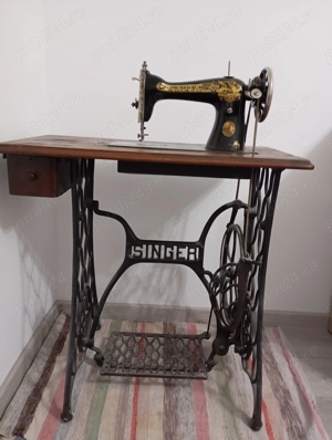 Pentru colecționari. Mașină de cusut Singer