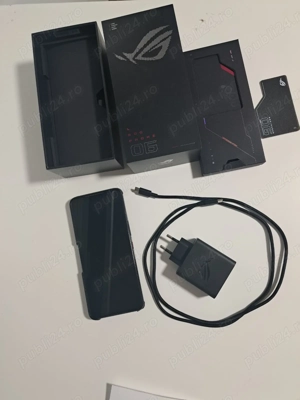 ASUS rog Phone 6, Dual SIM, 512GB, 16GB RAM, 5G, Phantom Black