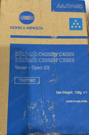 Cartus Imprimanta Konica Minolta AAJW450 Cyan Albastru 