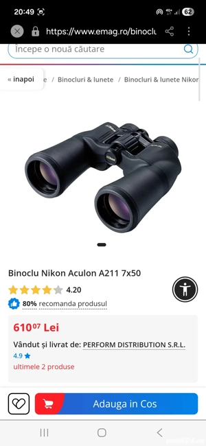 binoclu Nikon 