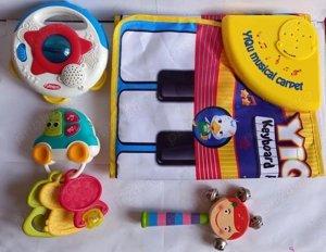 4 jucării interactive pentru copii mici (SH)