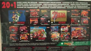 Consola Nintendo clasica Mini SNES cu 21 jocuri preinstalate - imagine 2