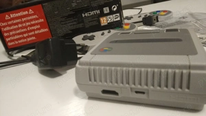 Consola Nintendo clasica Mini SNES cu 21 jocuri preinstalate - imagine 4