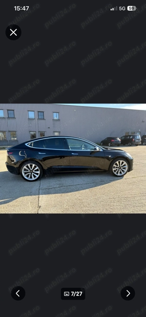 Vând Tesla Model 3 Dual Motor Long Range usor avariat, garantie activa ,  - imagine 2