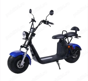 scuter electric nou 2 locuri roti late