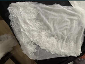 Rochie de mireasa Casa de moda Wona facuta pe comanda din dantela chantilly - imagine 2