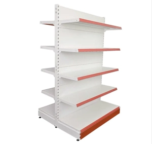 Vindem rafturi metalice de magazin la cel mai bun preț  Rafturi gondola 1,5 m înălțime ,1,8 m înălți