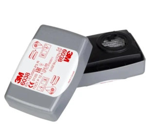 Filtre 3M 6038 p3R carbon se potrivesc la orice masca 3M 