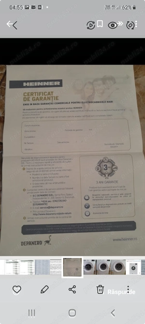 Masina de spalat  - imagine 3