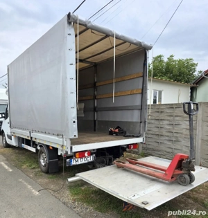 Transport marfa camion cu lift