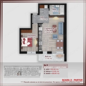 Pallady apartament 2 camere, bloc nou – finisaje la alegere! - imagine 6
