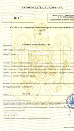 Înființare SRL în Transport. Manager Transport Marfă - imagine 2