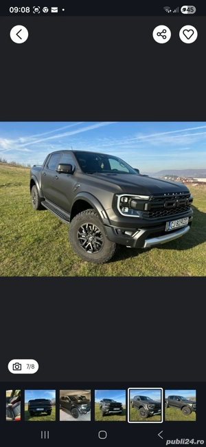 Ford Ranger Double Cap RAPTOR 292Cp - imagine 4