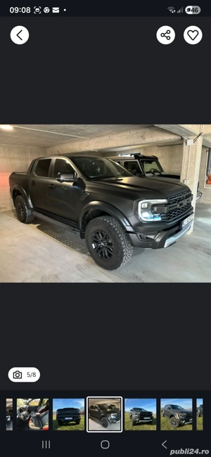 Ford Ranger Double Cap RAPTOR 292Cp - imagine 3