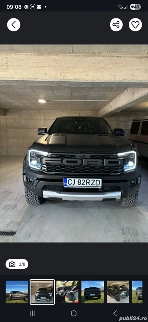 Ford Ranger Double Cap RAPTOR 292Cp - imagine 5