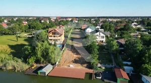 0% COMISION - Snagov, Teren cu deschidere la lac - Ponton - Locuinta P+1E 