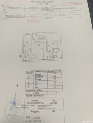 Vând apartament 2 camere  - imagine 3