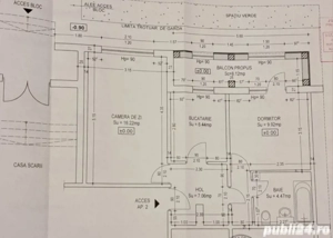 Apartament 2 camere modificat in 3 camere - zona Brătianu Palas | OCAZIE UNICĂ - imagine 2