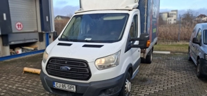 Ford Transit cu prelata si cargolift