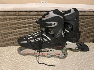 Role Salomon pentru adulți + set protecție (nou)   stare foarte bună