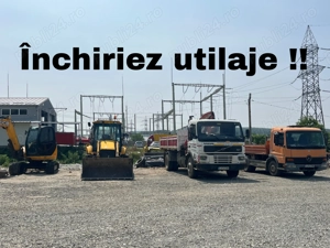 Transport marfa(nisip,piatra,pamant),închiriez buldoexcavator,camion ,camion cu macara,excavator