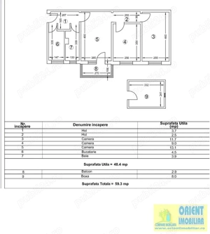 Inel 2, apartament 3 camere de vanzare, Constanta