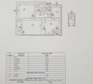 Apartament 3 camere, cu boxa, zona BCR  - imagine 13